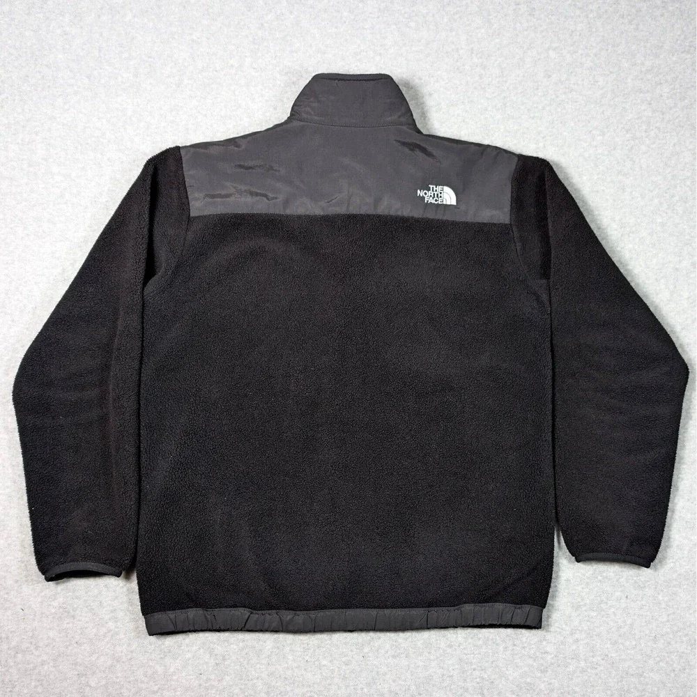 The North Face Fleece Jacket Boys XL Full Zip Black Polartec